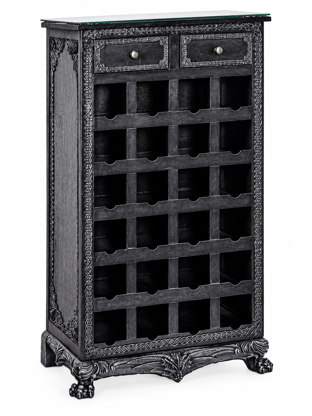 Gothic Wine Cabinet Home Decor Goth Gift