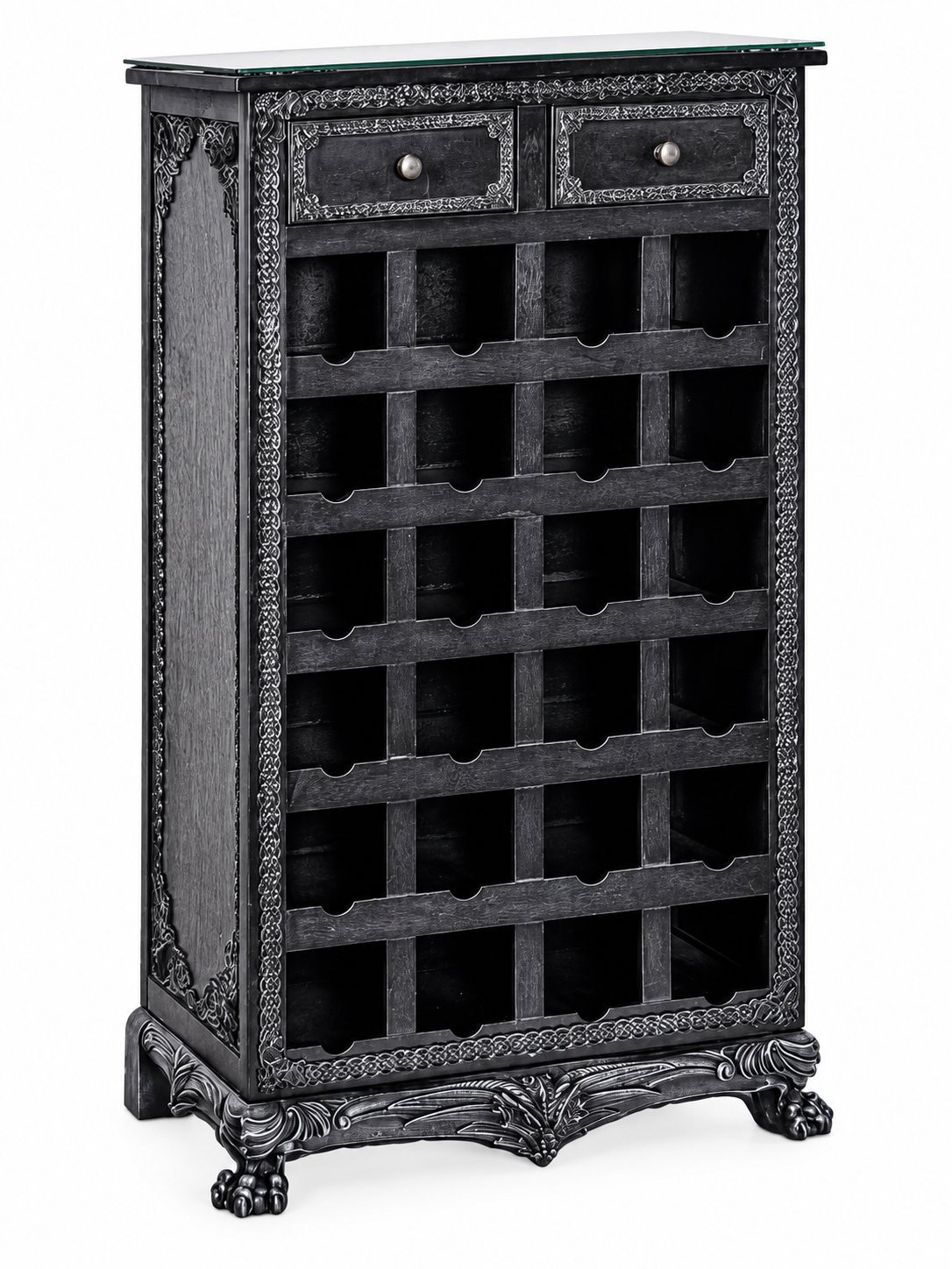 Gothic Wine Cabinet Home Decor Goth Gift