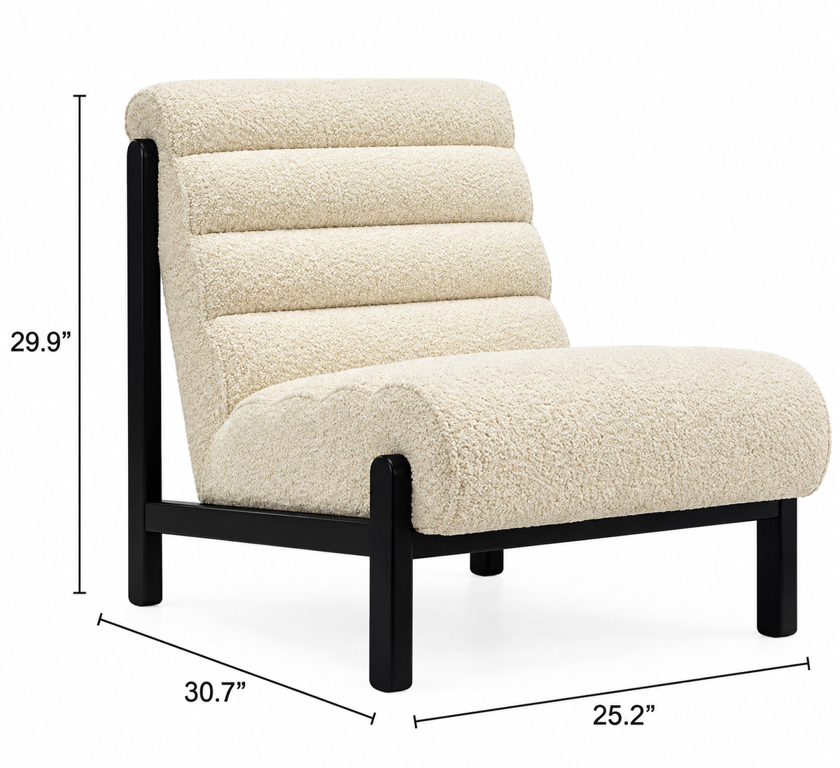 Maki Accent Chair Beige