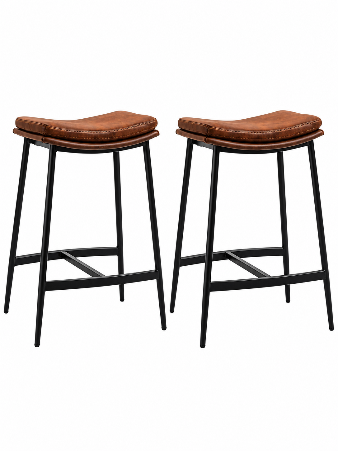 The Saloon Sweethearts – Set of 2 Wild West Bar Stools