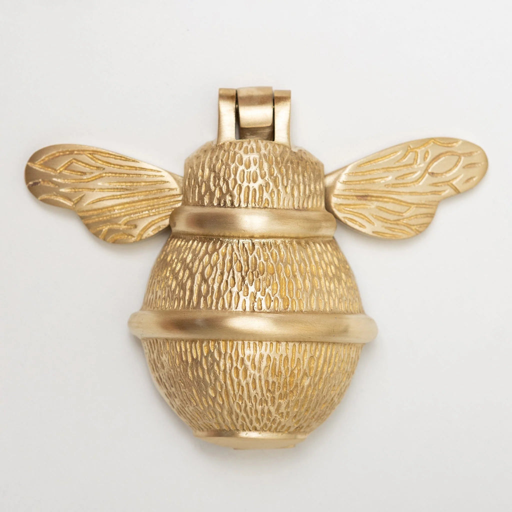 The ‘Queen Bee’ Brass Door Knocker